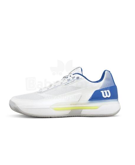 WILSON TENISA APAVI VĪRIEŠU RUSH TOUR 5 White / Deja Vu Blue / Lunar Rock