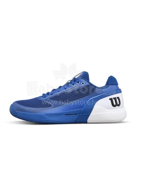 WILSON TENISA APAVI VĪRIEŠU RUSH PRO 5 Deja Vu Blue / White / Black