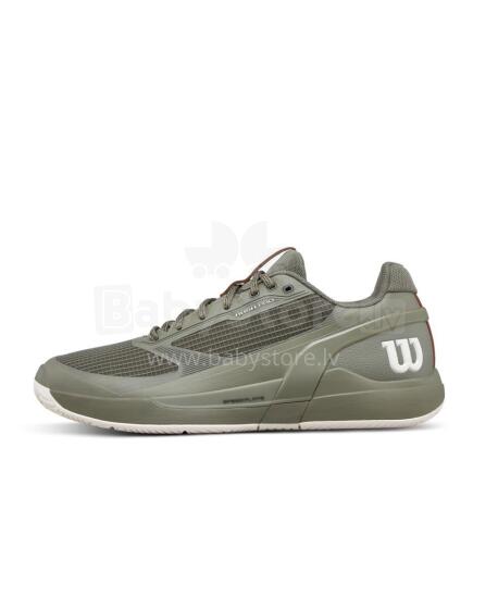WILSON TENNIS SHOES MEN'S RUSH PRO 5 Vetiver / Tofu / Caramel Cafe