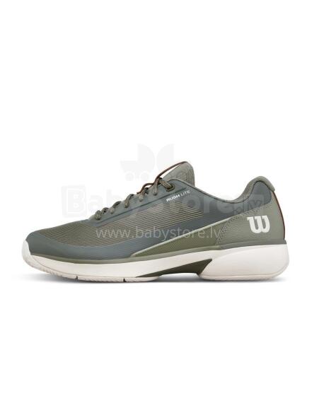 МУЖСКИЕ ТЕННИСНЫЕ КРОССОВКИ WILSON RUSH LITE 5 Ветивер / Тофу / Карамельный Кафе