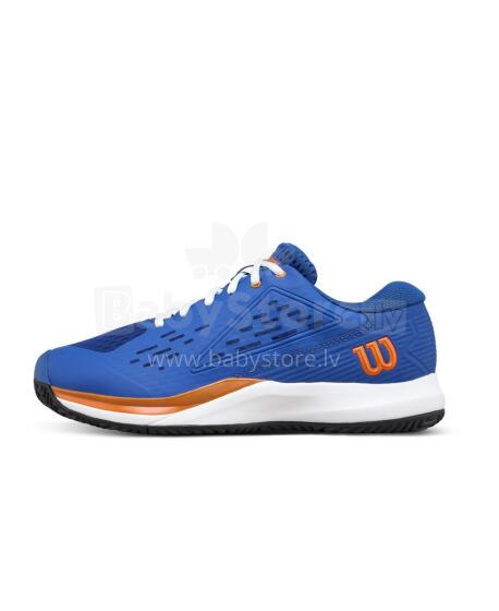 WILSON TENISA APAVI JUNIORU RUSH PRO ACE JR Déjà Vu Blue/Orange Tiger/White