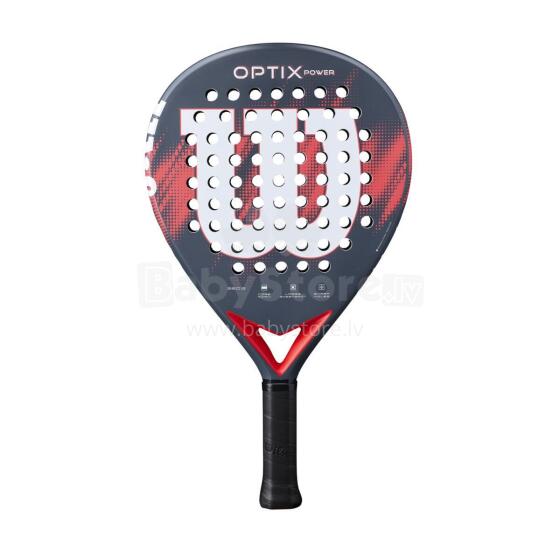 WILSON OPTIX V2 POWER PADEL RAKETE / Red