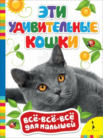 Kids Book Art.28282 Bērnu grāmata -Šie apbrīnojamie kaķi