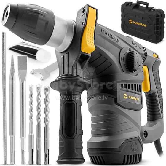SDS PLUS 1600 W Hammer Drill Humberg HM-431