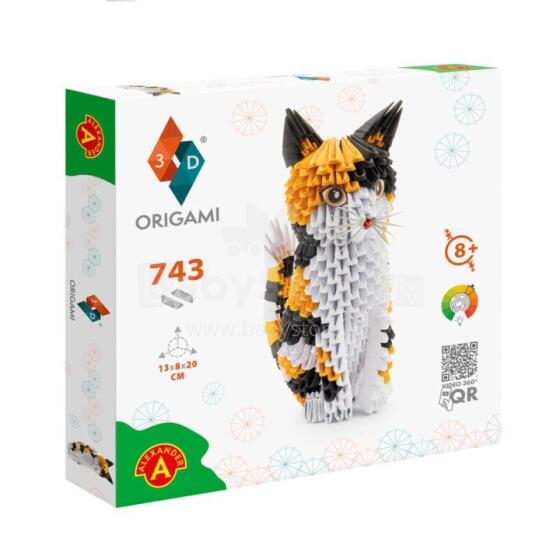 Alexander Origami 3D Art.283273 Kонструктор оригами 3D - Кошка