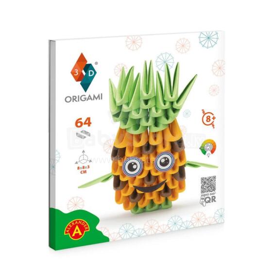 Alexander Origami 3D Art.283305 konstruktors - Ananass