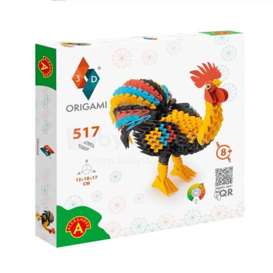 Alexander Origami 3D Art.283345 Origami 3D konstruktors - Gailis