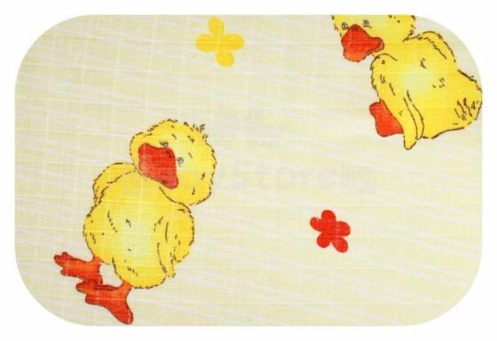 Diaper - 25318 - TETRA PRINT - EGA - LUX - DUCK  - size 70x80 cm