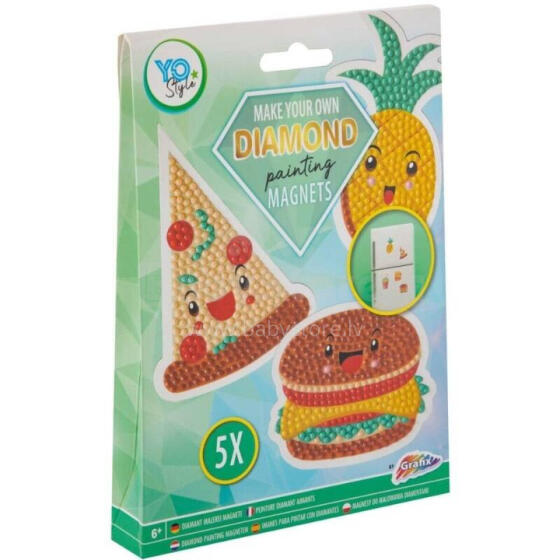 DIAMANTU GLEZNOŠANA - 93918 - GRAFIX - MAGNETS - PĀRTIKA