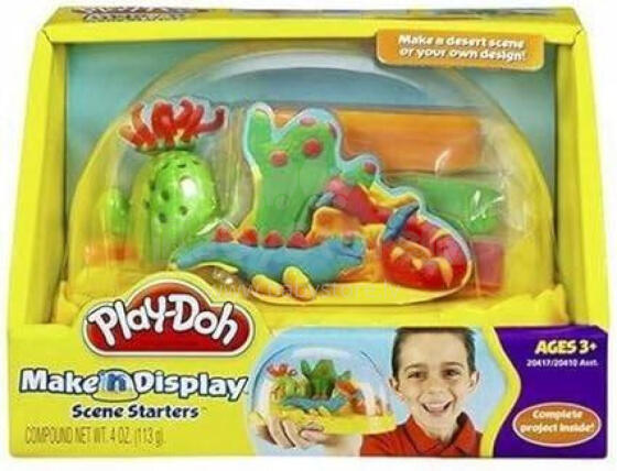 PLAY-DOH SCENE SĀKUMI - MEŽS vai TUKŠZEME