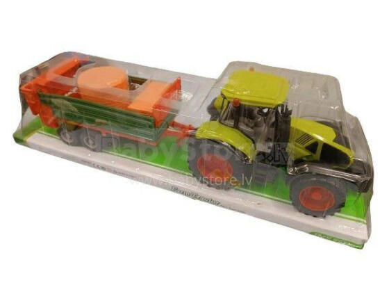 TRAKTOR Z MASZYNĄ ROLNICZĄ