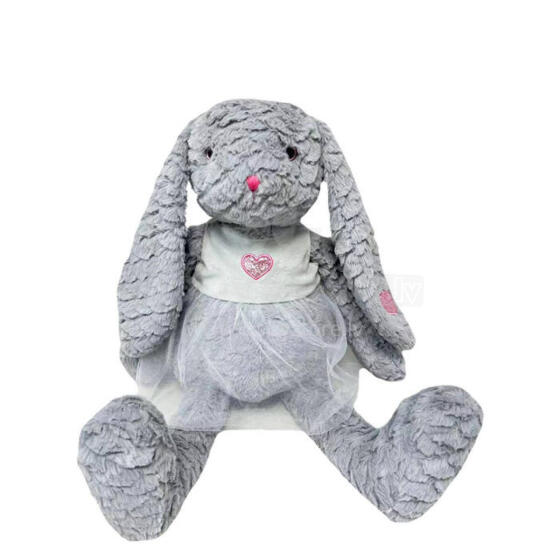 Mīkstā rotaļlieta - 93553 - TRUSIS - RÓZIA - PELĒKA - izmērs 32 cm