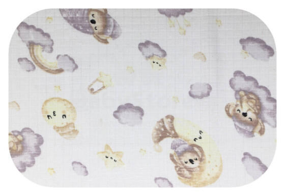 Autiņš - 13667 - TETRA - EGA - KOALA uz MĒNESS - PELĒKS - izmērs 70x80 cm