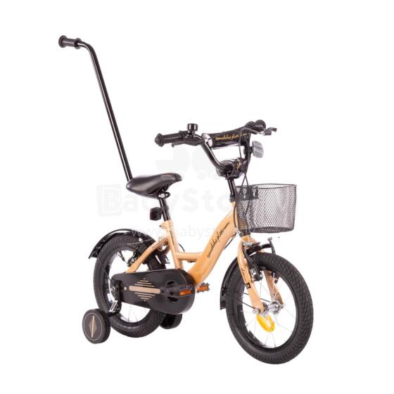Velosipēds - XXIV - TOMABIKE 14" PLUS - PLATĪNA - ZELTS