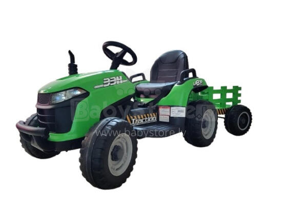 Akumulatoru traktors - 12V - BBH-030 - TRAKTORS ar PIEKABI - ZAĻŠ