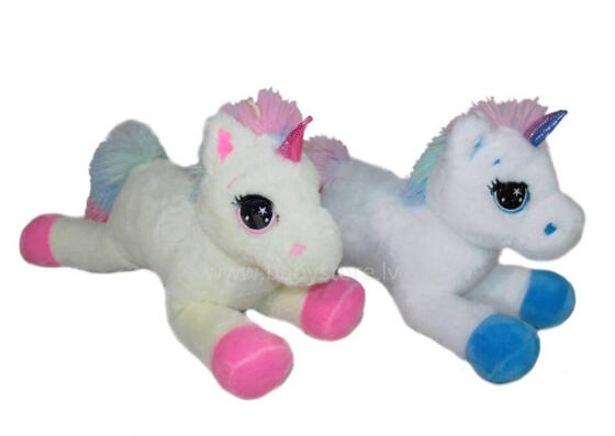 Plush toy - 0167 - UNICORN - 2 COLORS - size 25 cm