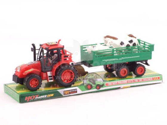 TRAKTORS - 12490 - AR DZĪVNIEKIEM