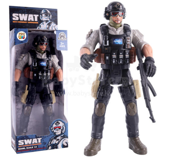 FIGURKA AKCIJAS SPECIĀLO SPĒKU SWAT