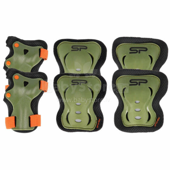 Set of protectors for children - 940935 - SHIELD - GREEN -  size L