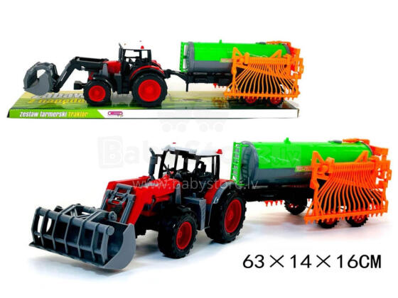 TRAKTOR - 63827 - z MASZYNĄ