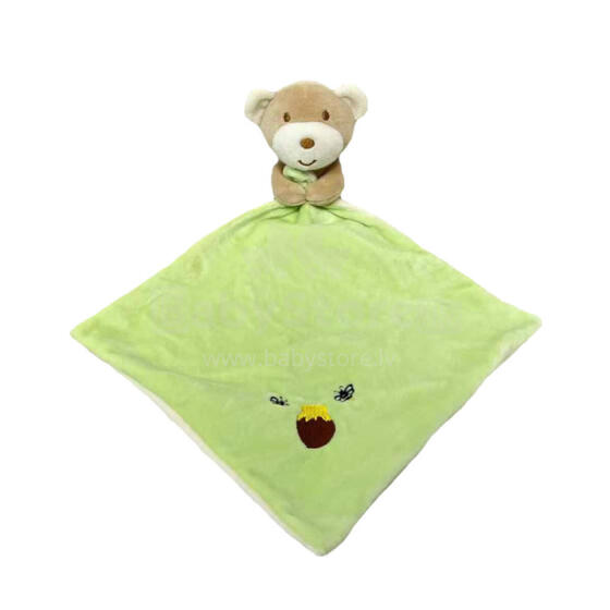 Rotaļu sega - 94055 - MILUŚ - LĀCIS - ZAĻA - izmērs 25 cm