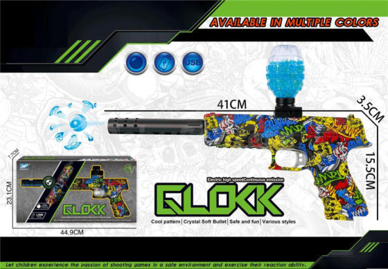 Imitation weapen - 04396  - WATER BALL GUN - GLOCKK
