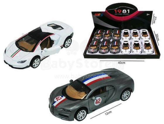 Автомобиль - 48247 - СПОРТ - свет и звук - 12 см