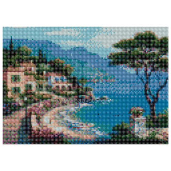 Daimond Mosaic  - 48002 - LANDSCAPE - izmērs 40x30 cm