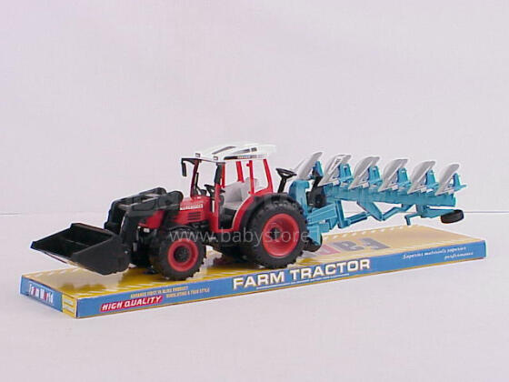 TRAKTOR Z MASZYNĄ ROLNICZĄ