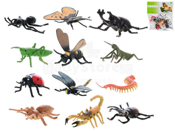 PLASTIKOVIE INSEKTI 4-6 CM
