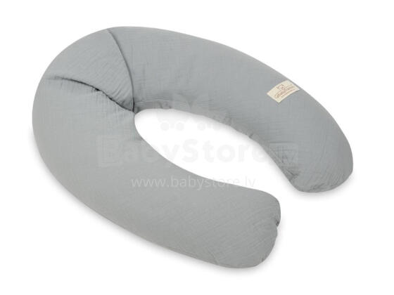 Подушка для кормления - TB0455/44 - RELAX MUSLIN - размер 190 см - ТЕМНО-СЕРЫЙ