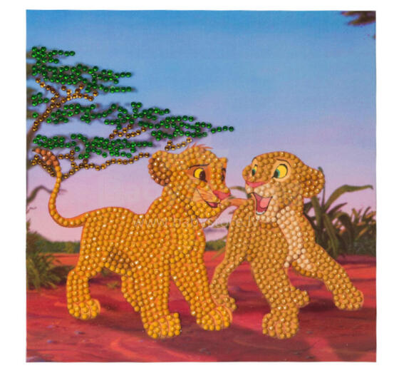 Daimond Mosaic - 90508 - SIMBA - size 18x18 cm