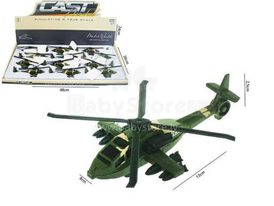 HELIKOPTER METĀLS 13 CM