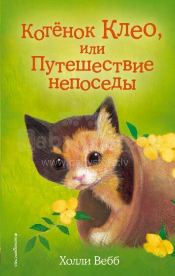 Vaikų knygų straipsnis. 28553 Vaikų knygų kačiukas Kleo