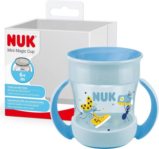 Mini Magic Cup Learning Cup Leak-proof 360° Art.285625 Mini kruzīte ar rokturi,160ml