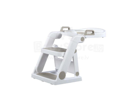 Seat cover on toilet - with LADDER - Baby Ladder Potty - warm BEIGE
