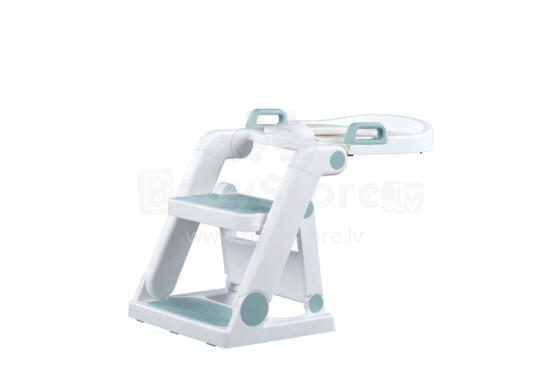 Seat cover on toilet - with LADDER - Baby Ladder Potty - Ocean BLUE