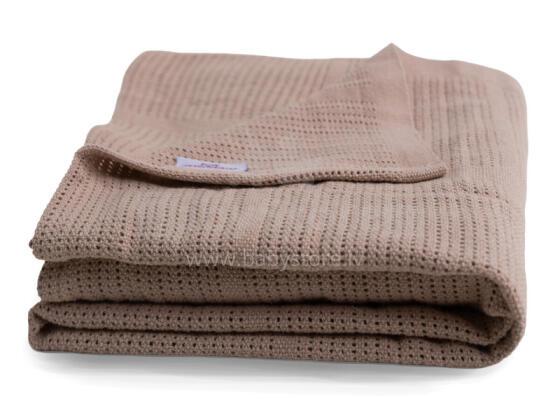 Balnket - TB0491/17 - cotton - SISI - size 75x100 - BROWN