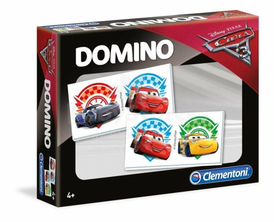 „Clementoni Domino Cars“ 1380 str. Žaidimas „Domino“