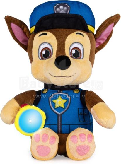Paw Patrol Snuggle Up Pup  Chase Art.285881  Plīša mūzikāla rotaļlieta  Kucēns