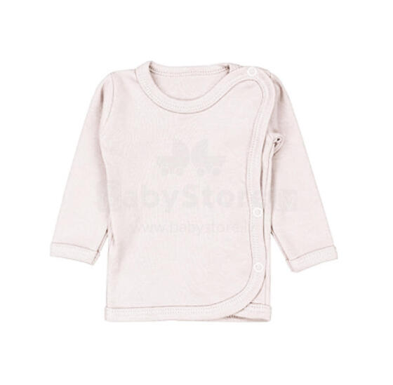 La Bebe™ Krekliņš jaundzimušajam ar garām piedurknēm (1 gab.), Art.024635,  56 izmērs, 100% kokvilna