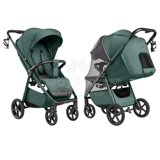 Детская коляска Carrello Bravo Lite DELUXE CRL-5529 County Green