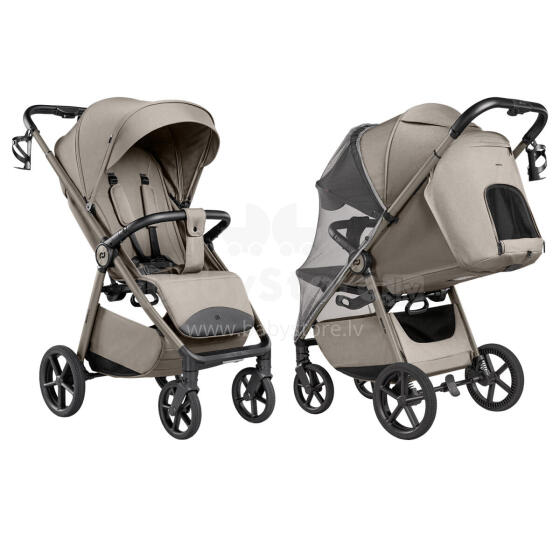 Детская коляска Carrello Bravo Lite DELUXE CRL-5529 Oak Beige