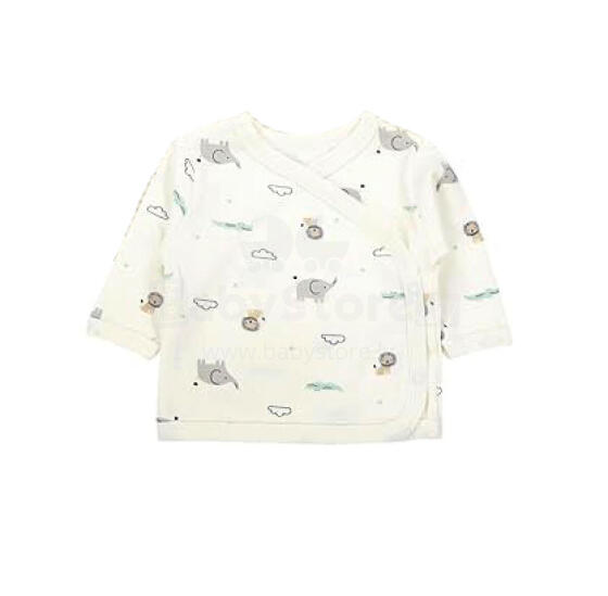La Bebe™ Распашонка для новорождённого с длинным рукавом (1 шт.), Art.024644, размер 50, 100% хлопок