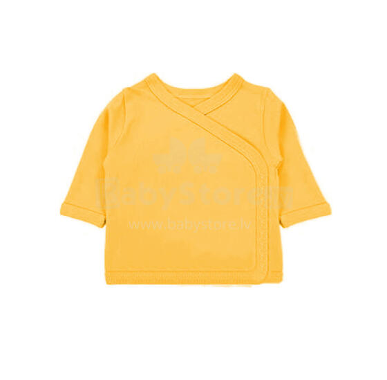 La Bebe™ Long-Sleeved Wrap Shirt for Newborn (1 pc), Art.024648, Size 50, 100% Cotton