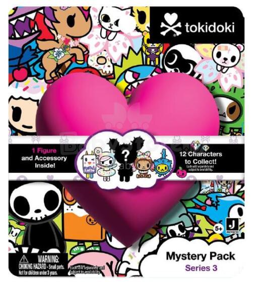 TOKIDOKI figūriņa ar aksesuāru, 5 cm