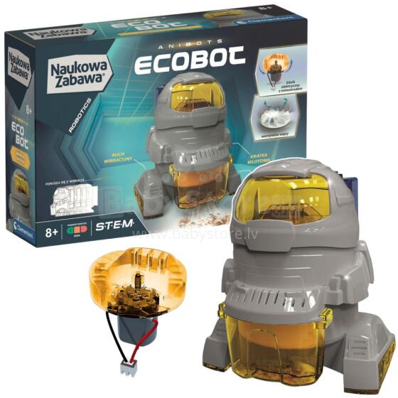 Научный и игровой набор робота EcoBot на польском языке Clementoni 50061