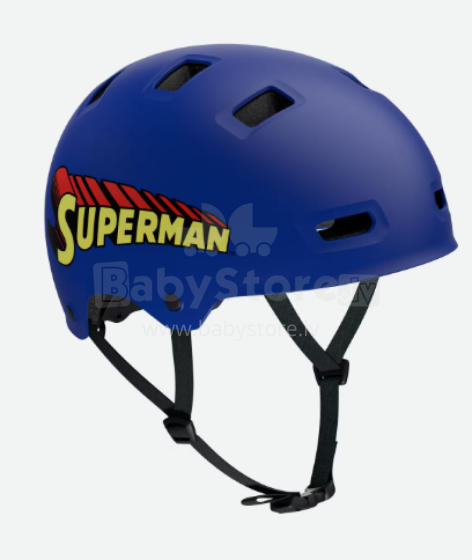BTwin Helmet  Art.MF500 Edition Superman Certified, adjustable helmet for kids