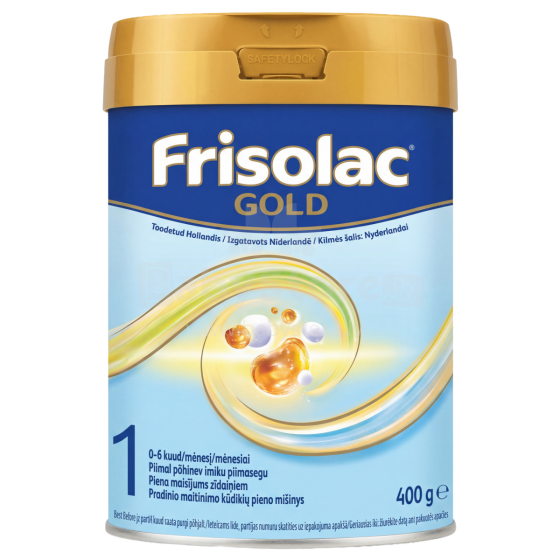 Frisolac® Gold 1 New Formula Art.287200 Milk formula - dietary food for children from 0-6 months. 400g