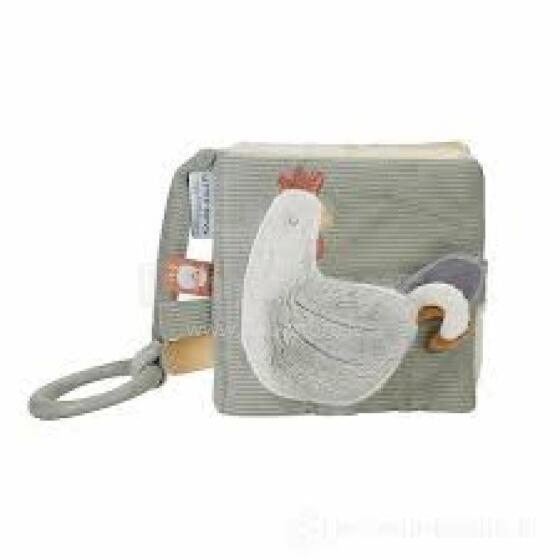 Little Dutch Soft Book Art.8819 Little Farm Mīksta grāmatiņa